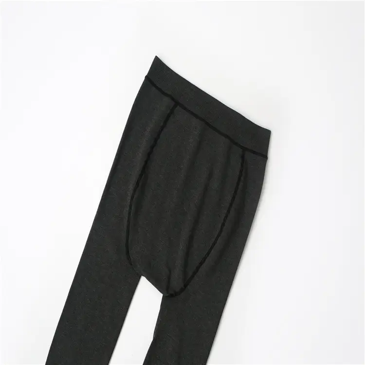 Women Slim Fit Velvet Leggings Large Size - Image 6