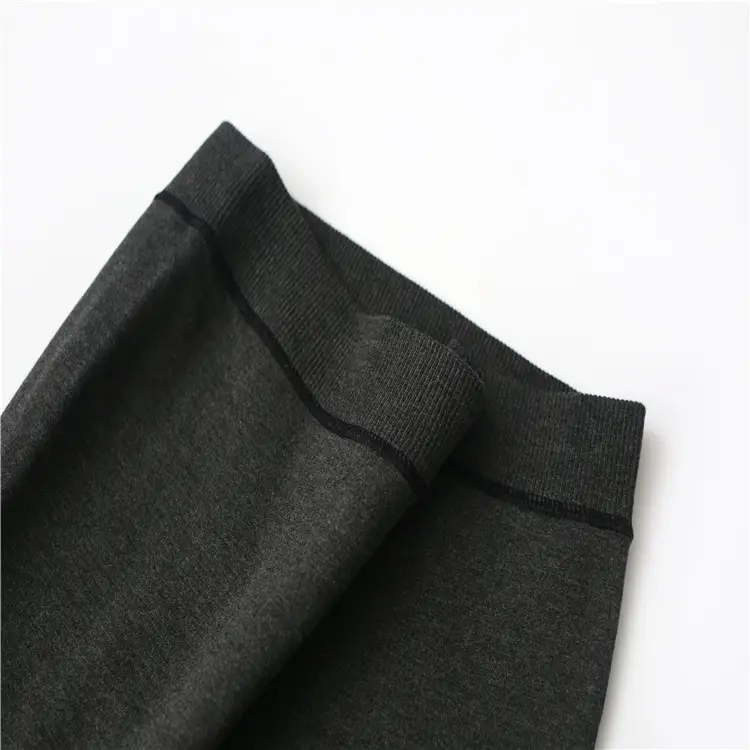 Women Slim Fit Velvet Leggings Large Size - Image 7
