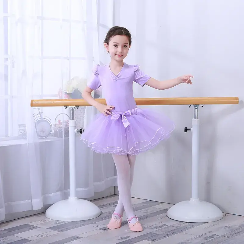 Pink Ballet Dress for Girls Baby Dress Puffy Veil - Image 2
