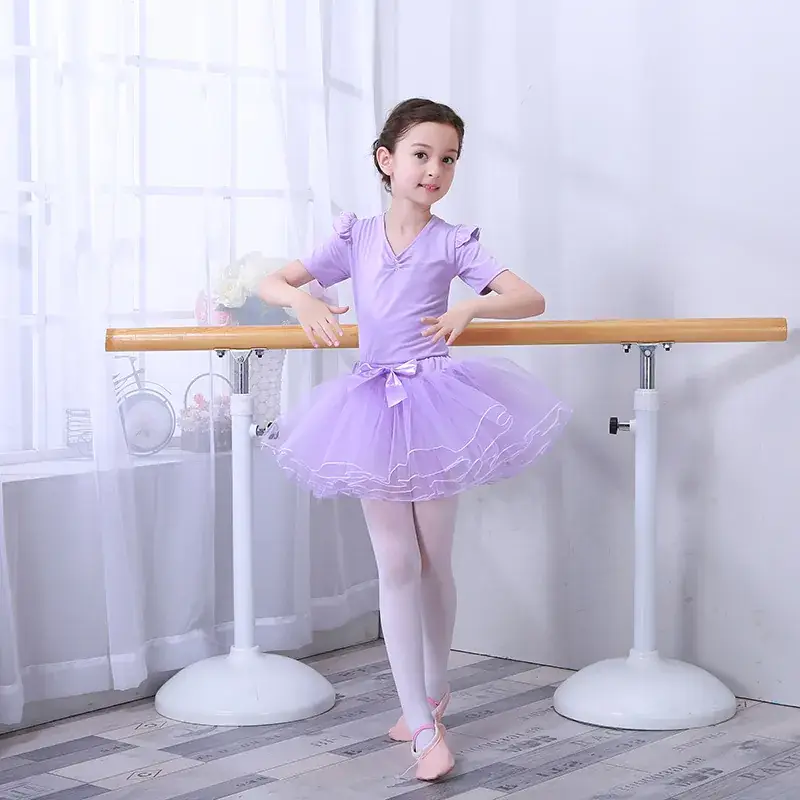 Pink Ballet Dress for Girls Baby Dress Puffy Veil - Image 8