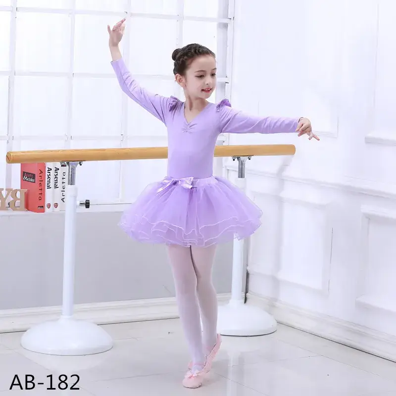 Pink Ballet Dress for Girls Baby Dress Puffy Veil - Image 6