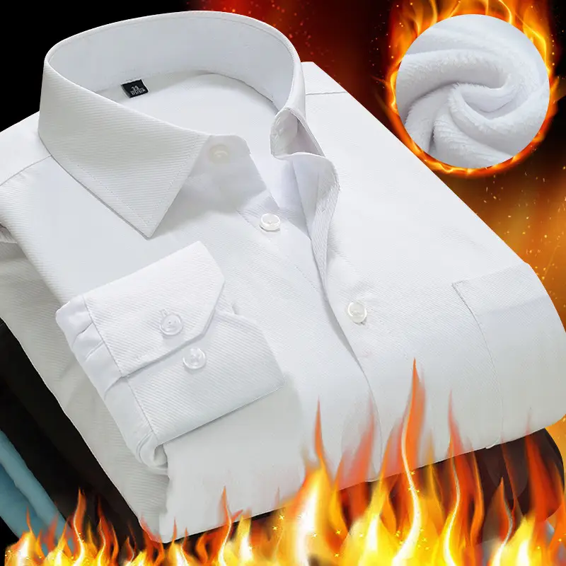 Men's Golden Shield Fleece Lined Slim Fit Shirt - Image 8