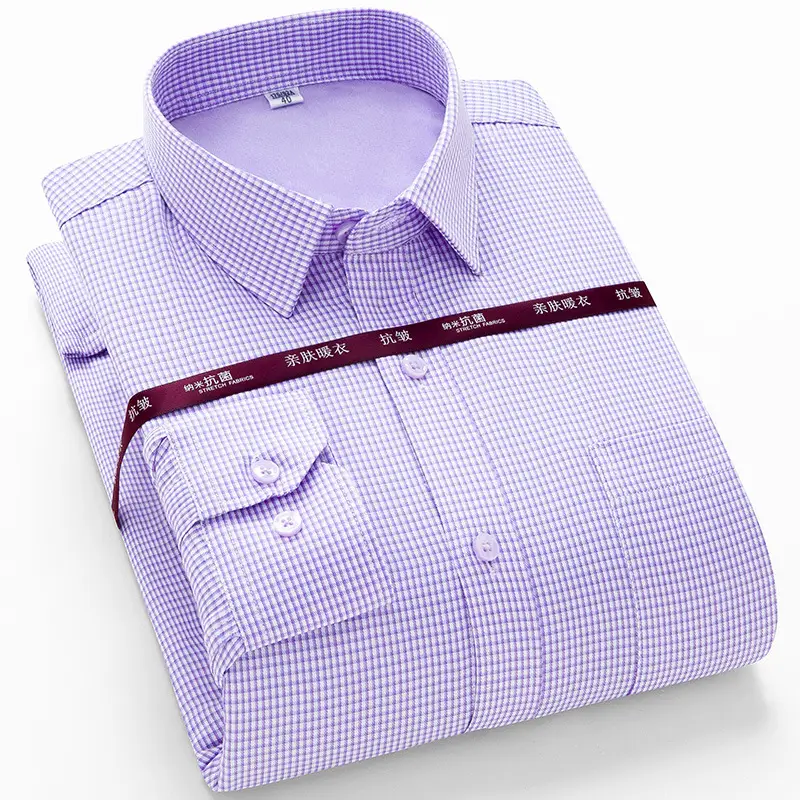 Men's Golden Shield Fleece Lined Slim Fit Shirt - Image 4