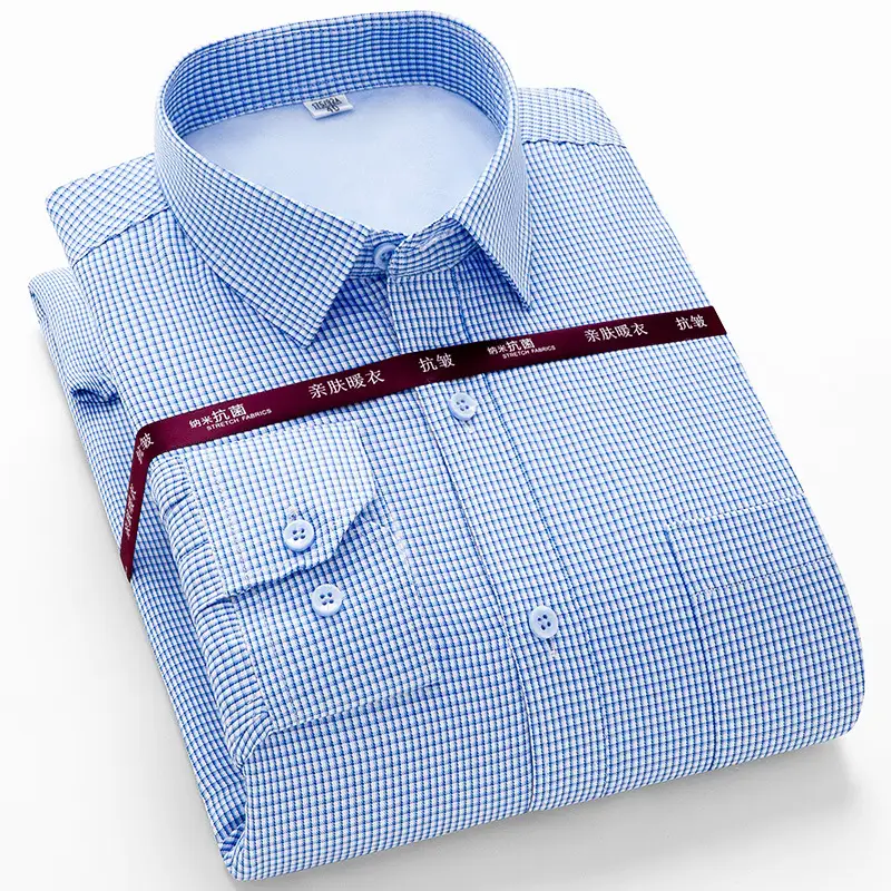 Men's Golden Shield Fleece Lined Slim Fit Shirt - Image 5