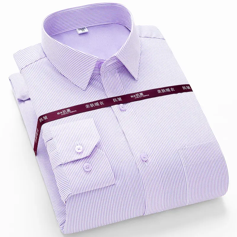 Men's Golden Shield Fleece Lined Slim Fit Shirt - Image 7