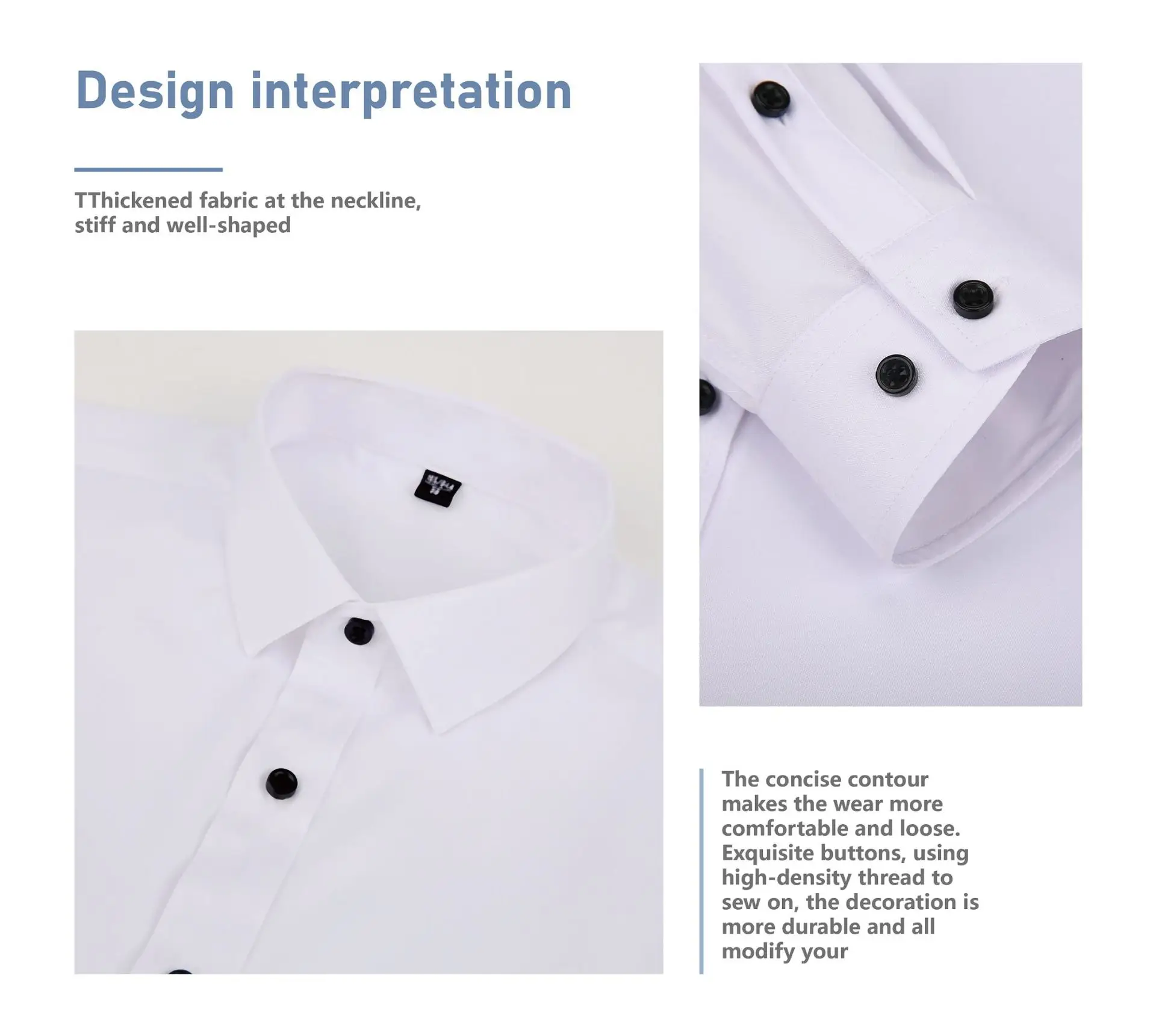 Men's Maroon Stretch Long Sleeve Button Shirt — feature 5