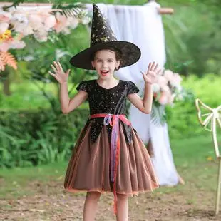 Red Embroidered Mesh Skirt Dress for Girls Wedding Party — feature 3