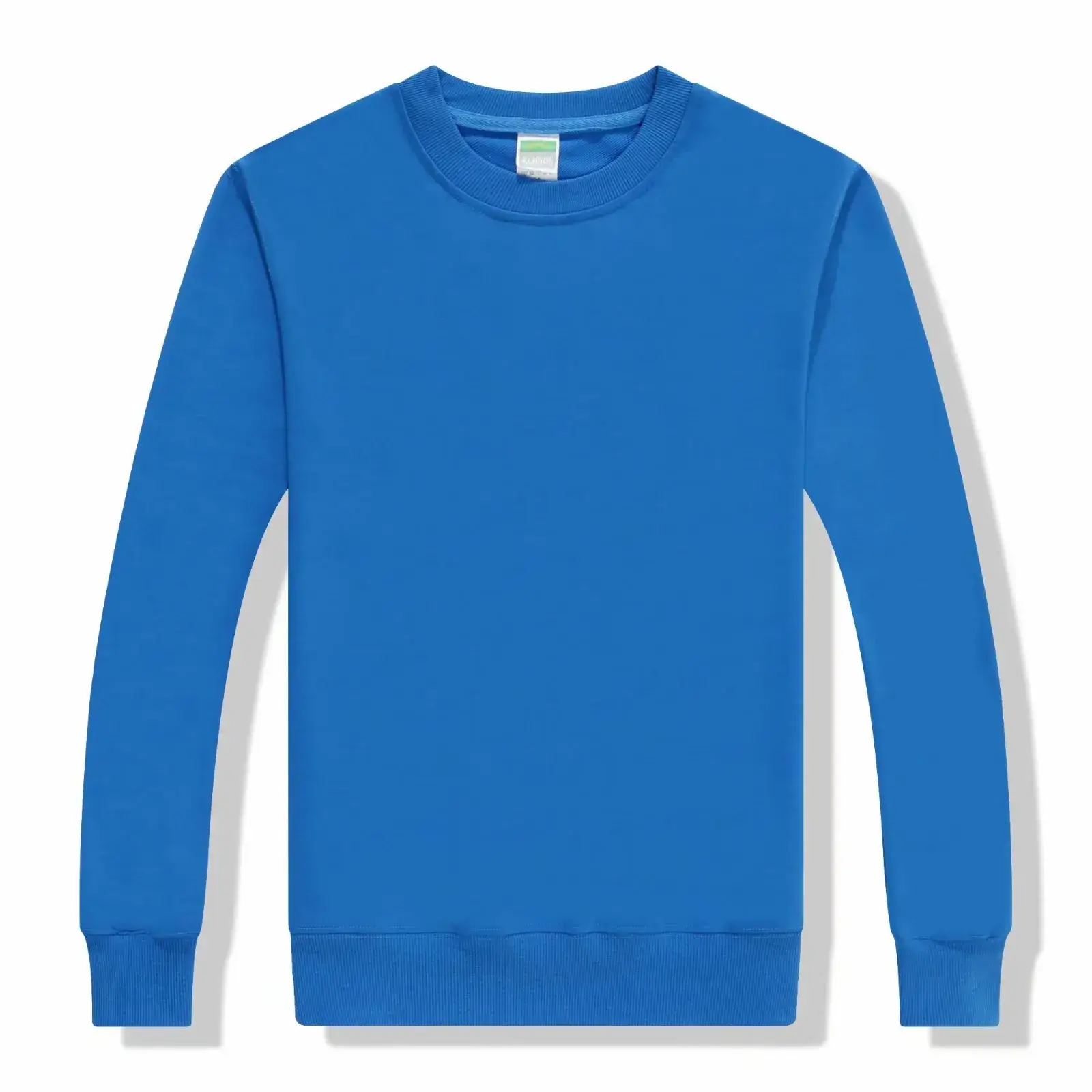 White New Spring Sweater Round Neck Thin