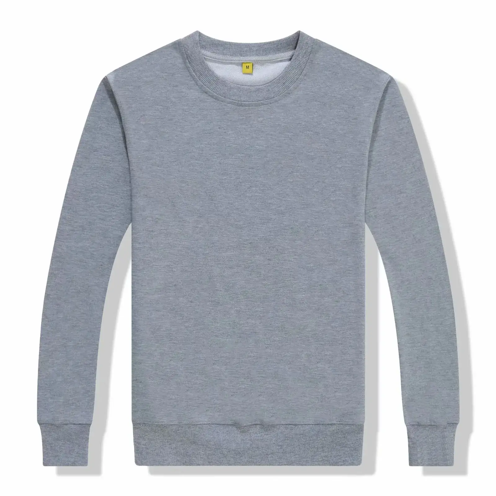 White New Spring Sweater Round Neck Thin