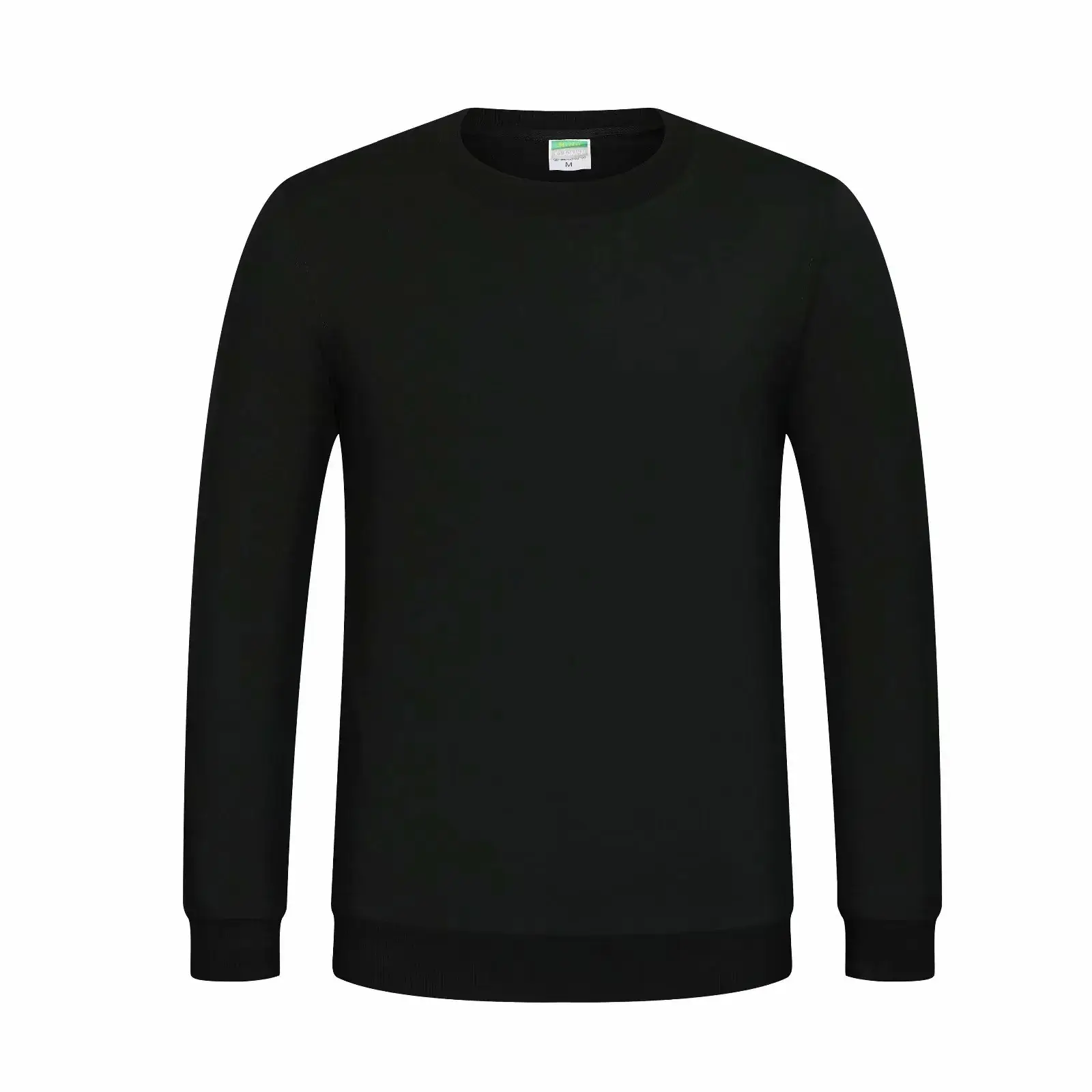 White New Spring Sweater Round Neck Thin