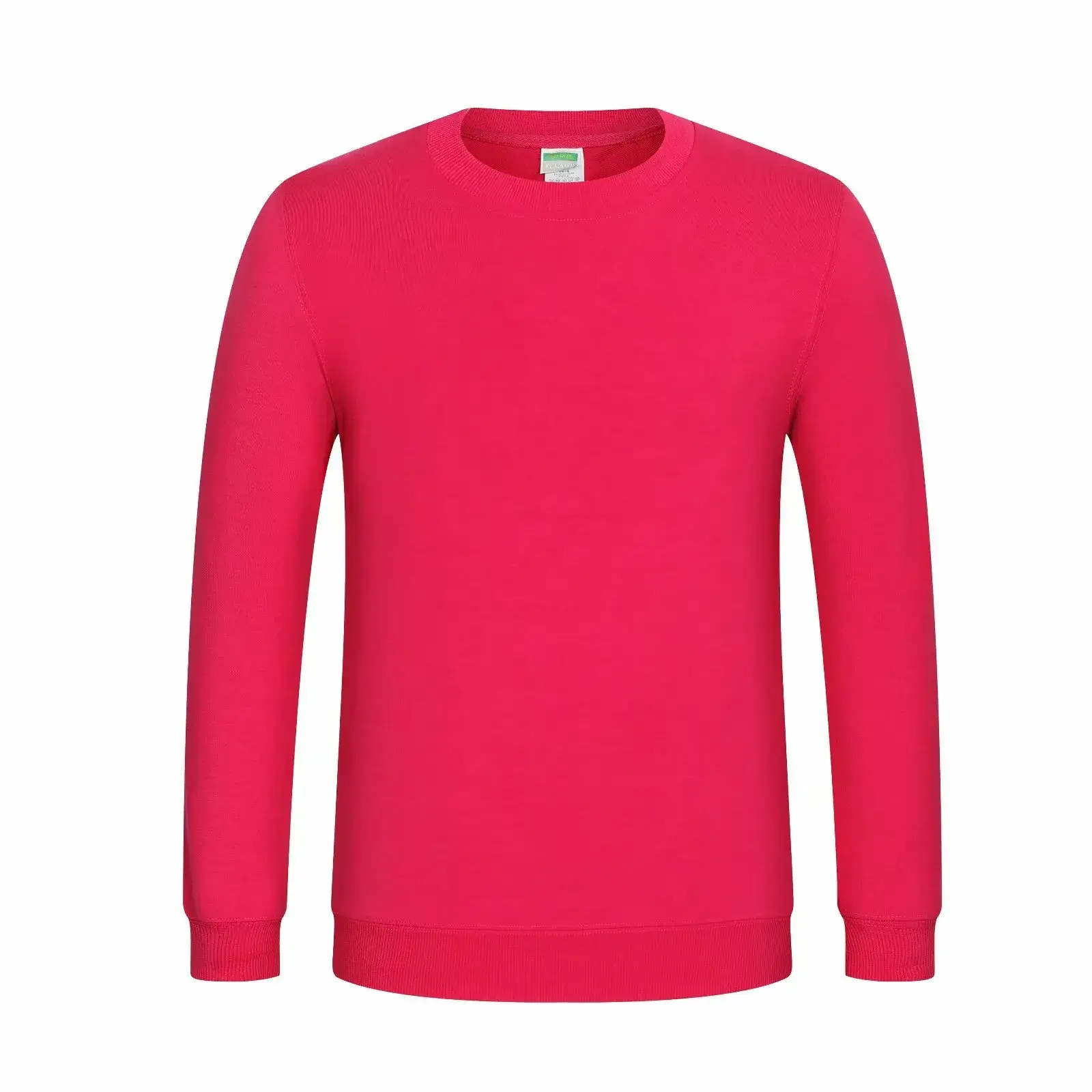White New Spring Sweater Round Neck Thin