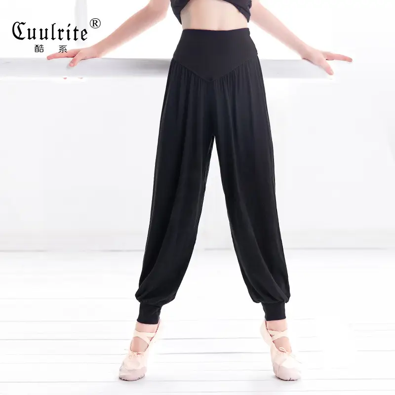Girls Dance Pants Harlan Modal Loose Wide Leg Pants - Image 3