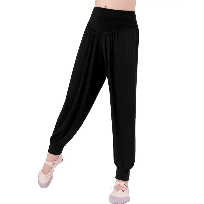 Girls Dance Pants Harlan Modal Loose Wide Leg Pants - Image 6