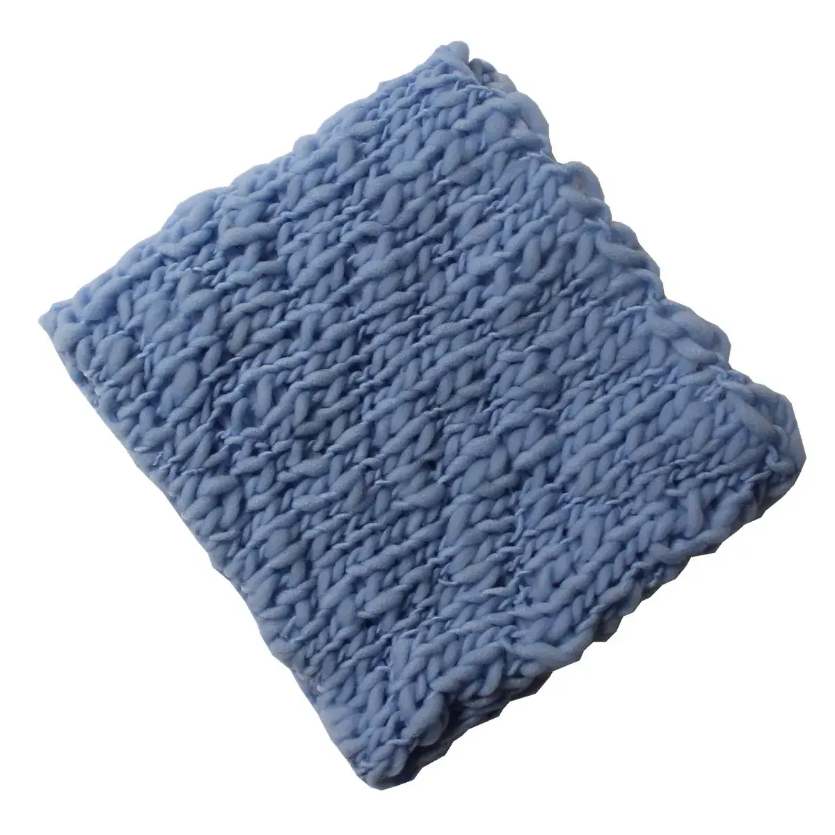 Newborn Photo Blanket Multi-Color Wool Thick Square - Image 12