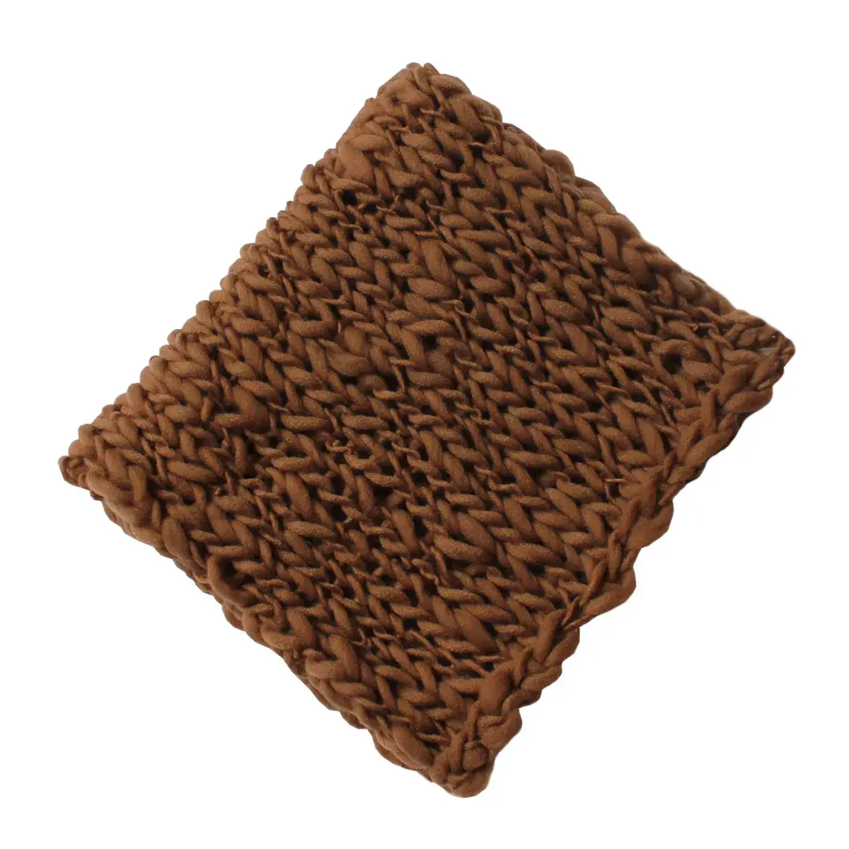 Newborn Photo Blanket Multi-Color Wool Thick Square - Image 5