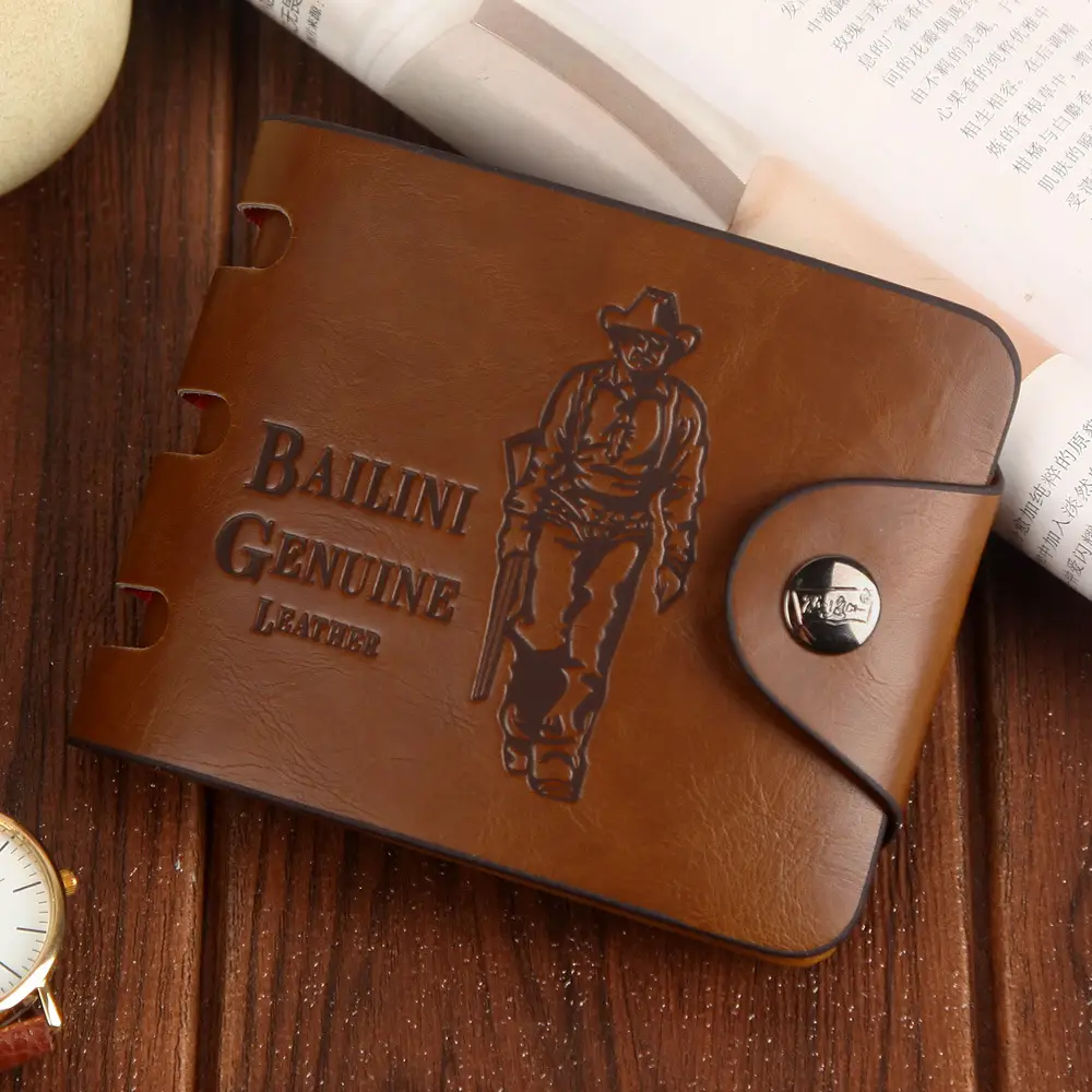 Men's Retro Hunter Wallet Large Capacity Multi-Card Slot - Image 8
