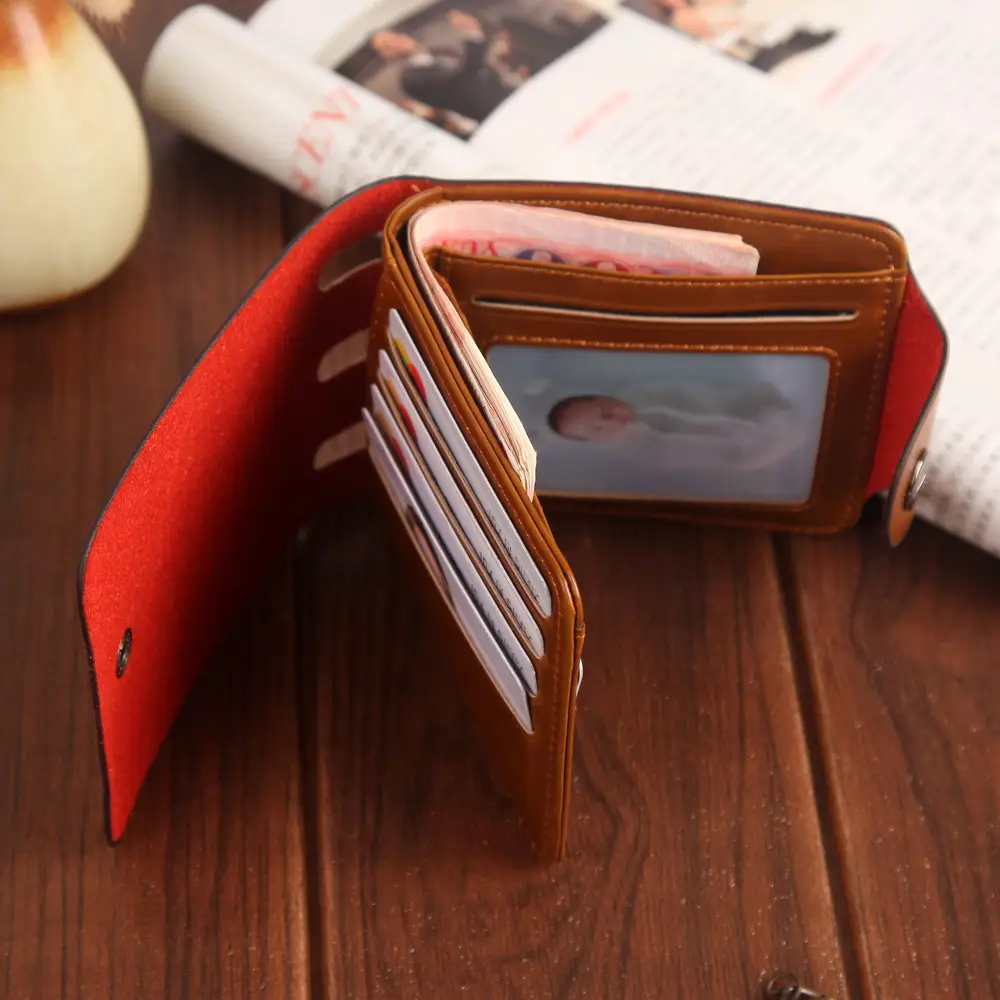 Men's Retro Hunter Wallet Large Capacity Multi-Card Slot - Image 5