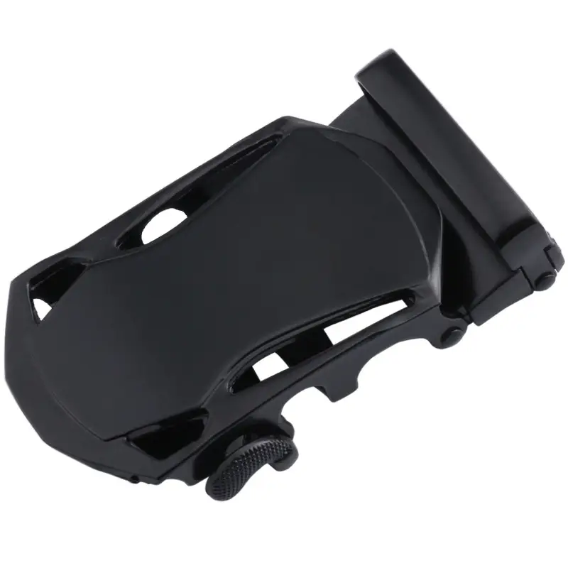Men's Black Alloy Belt Buckle Set Gold Finish - Image 16