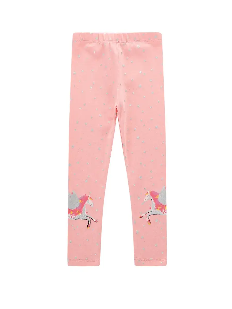 Pink Unicorn Girls Pants Spring Autumn Slim Fit - Image 6