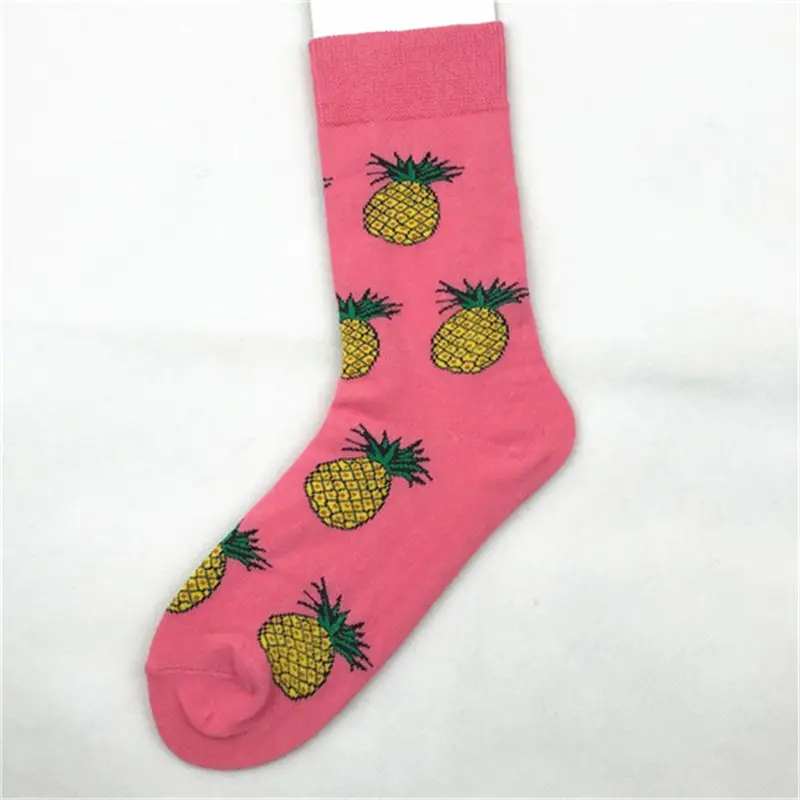 Trendy Men and Women Couple Trendy Socks Men's Long Tube Cotton Socks Animal Colorful Fruit Jacquard Socks happy socks — feature 3
