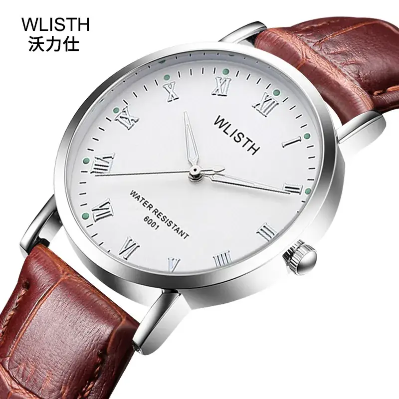 Walis Men's Stainless Steel Analog Watch with Digital Display - Image 4