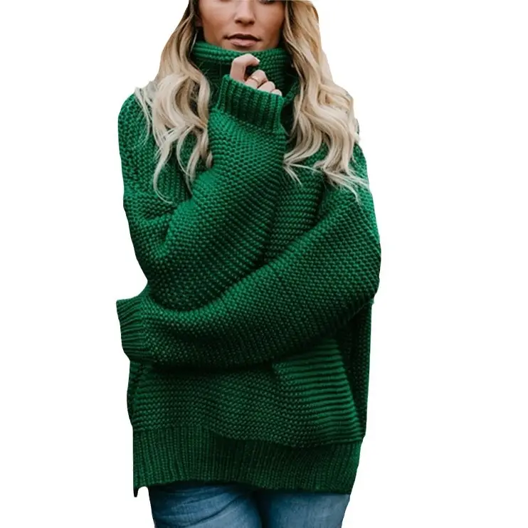 Long Sleeve Knit Turtleneck Jacket for Women 2025 - Image 13