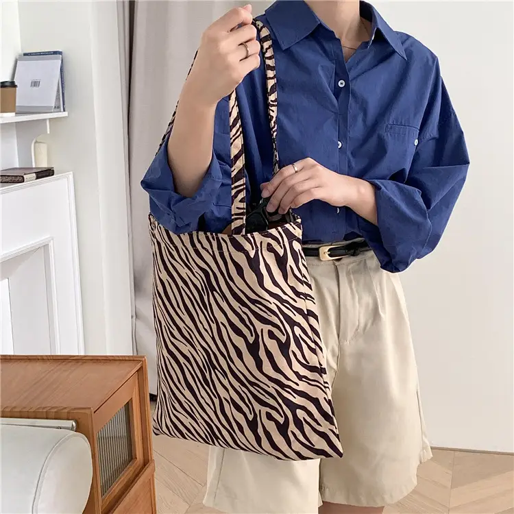 Leopard Print Large Women's Tote Bag - Image 6