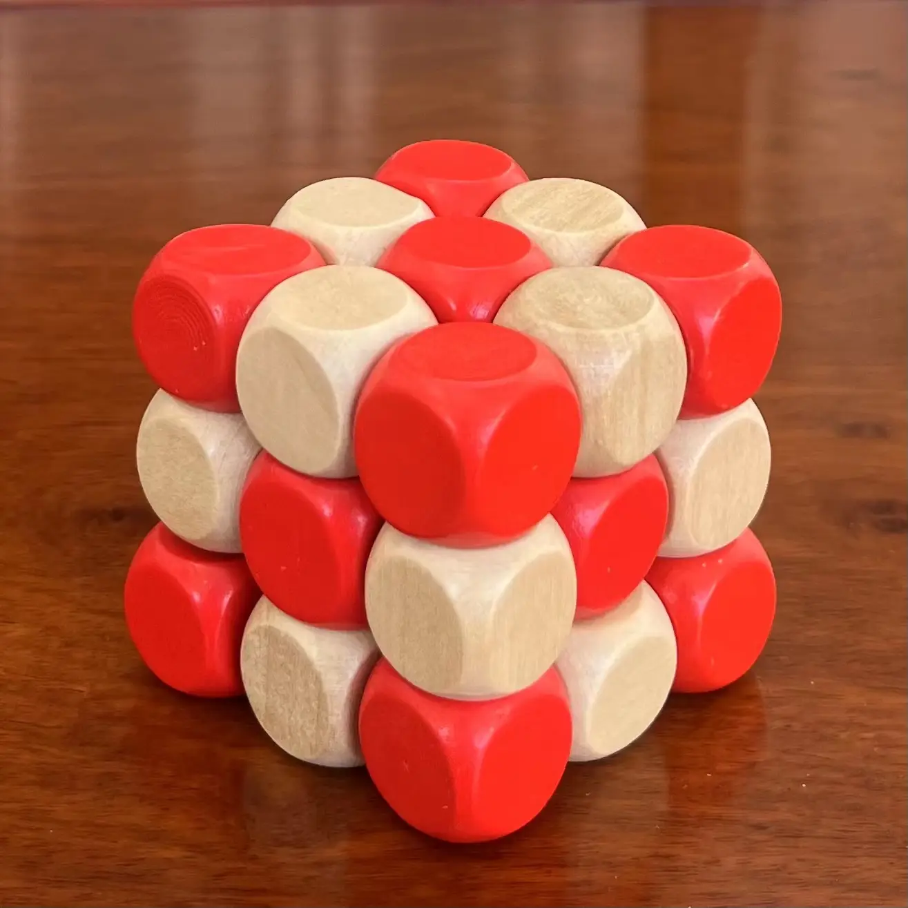 Wooden Color Kongming Lock Puzzle for Kids - Image 23