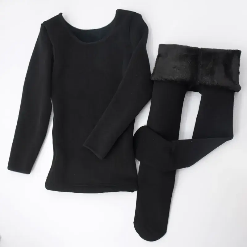 Winter Kids Fleece Dance Top with Boot Set