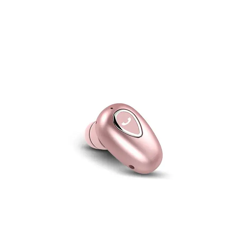 Pink Bluetooth Headset YX06 Wireless In-Ear Mini Sports Invisible - Image 4