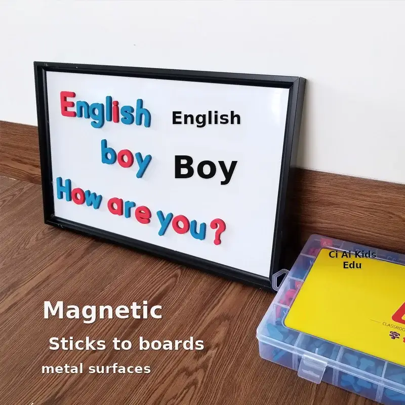 Magnetic English Letters Toy Set for Kids