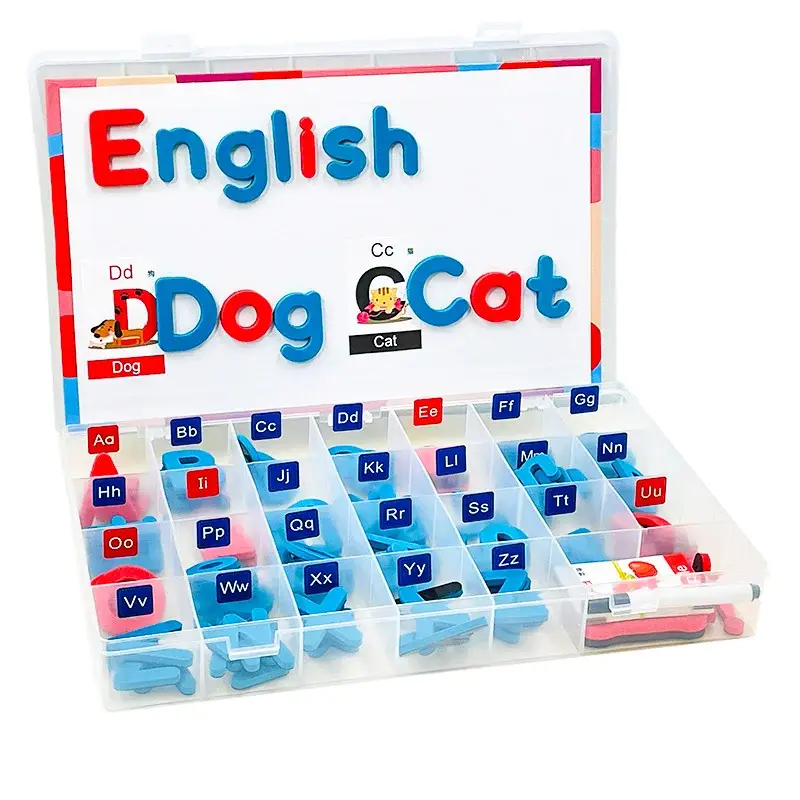 Magnetic English Letters Toy Set for Kids