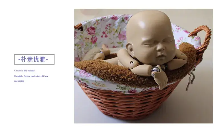 Copper Baby Photography Mat Pillow for Newborns — feature 12