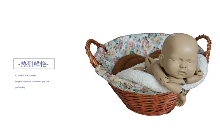 Copper Baby Photography Mat Pillow for Newborns — feature 9