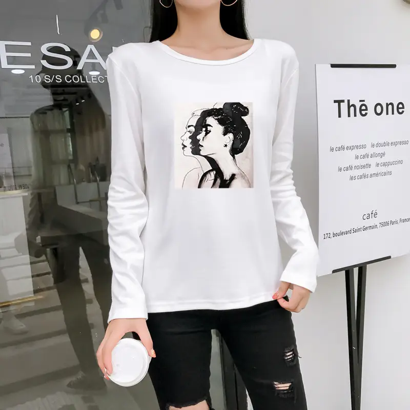 2025 Korean Style Long Sleeve T-Shirt for Women — feature 8