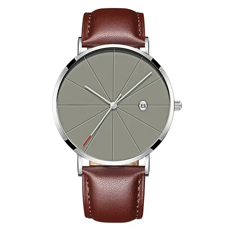 Men's Black Mesh Band Quartz Watch for Foreign Trade Business - Image 13
