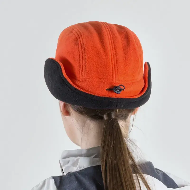 Black Fleece Ear Protection Hat for Winter Cycling Ski - Image 10