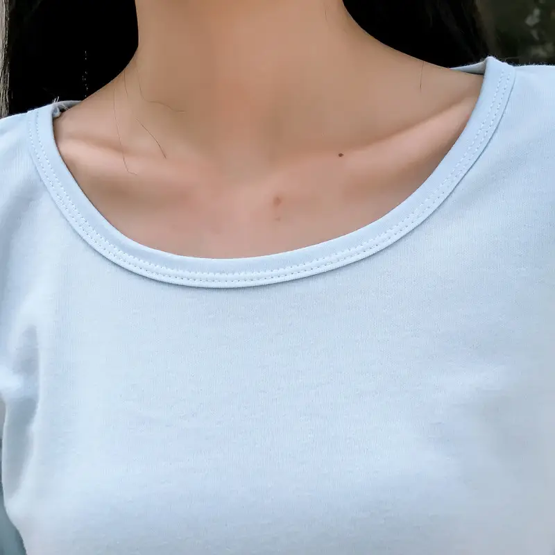 Women White Motorcycle Print Long Sleeve T-Shirt — feature 27