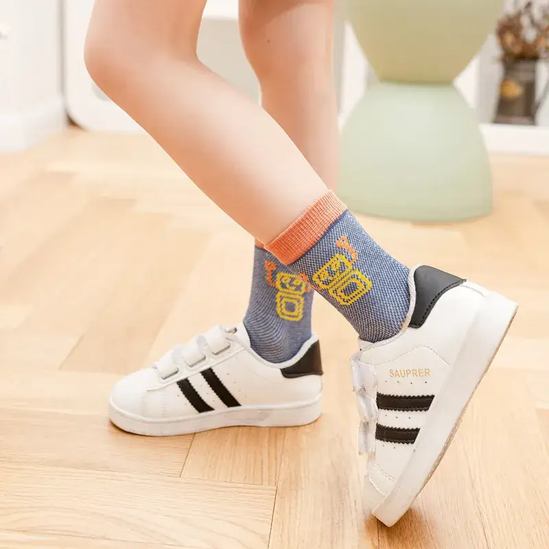 2025 Spring Socks for Kids Cartoon Cotton - Image 12