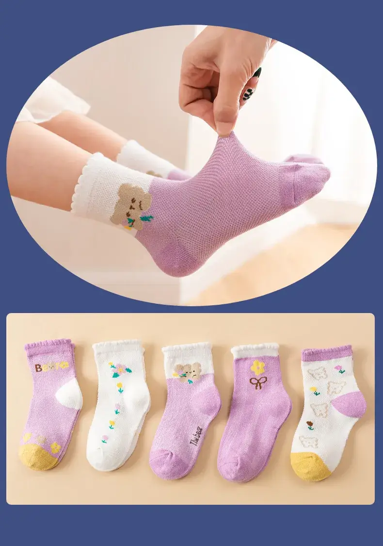 2025 Spring Socks for Kids Cartoon Cotton — feature 16