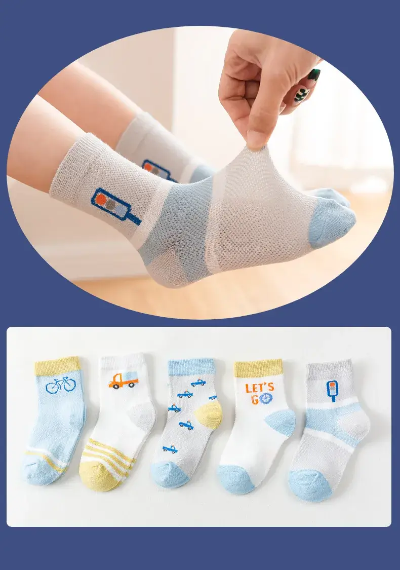 2025 Spring Socks for Kids Cartoon Cotton — feature 17