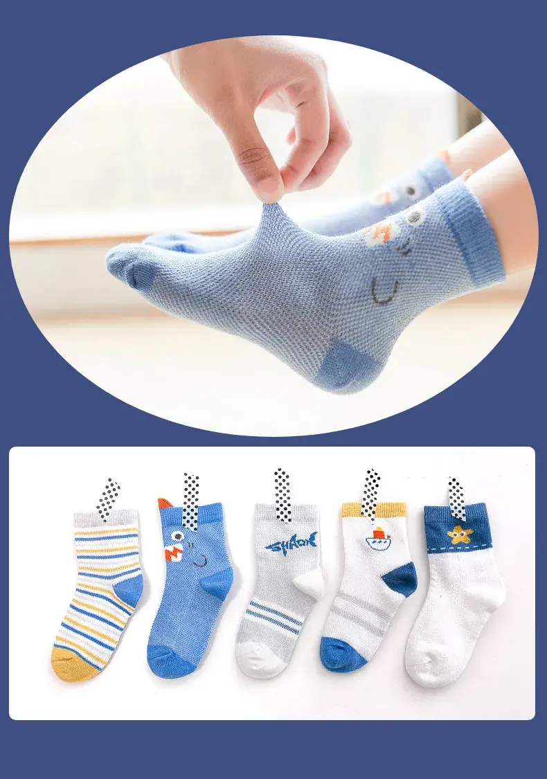 2025 Spring Socks for Kids Cartoon Cotton — feature 19