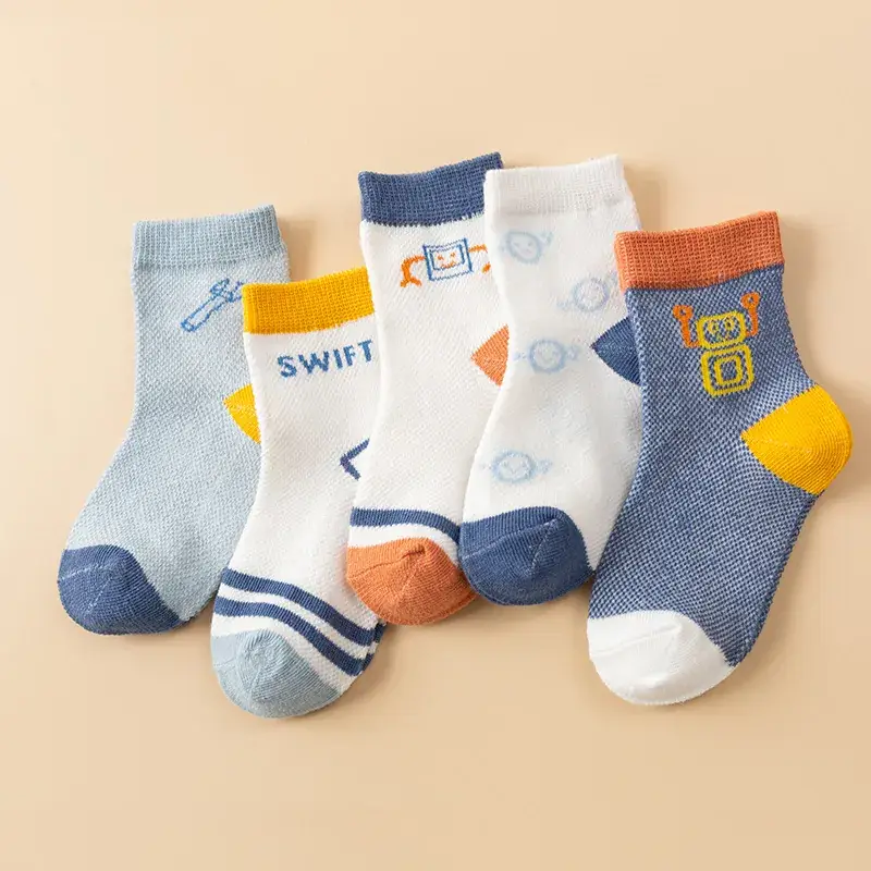 2025 Spring Socks for Kids Cartoon Cotton - Image 5