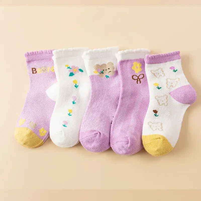 2025 Spring Socks for Kids Cartoon Cotton - Image 6