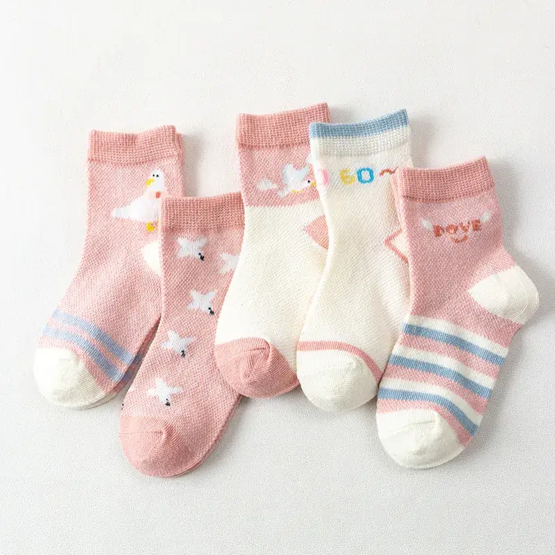 2025 Spring Socks for Kids Cartoon Cotton - Image 8
