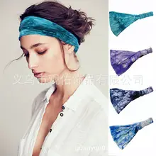 Men & Women Yoga Sweat Band Solid Color Stretch Cotton — feature 15