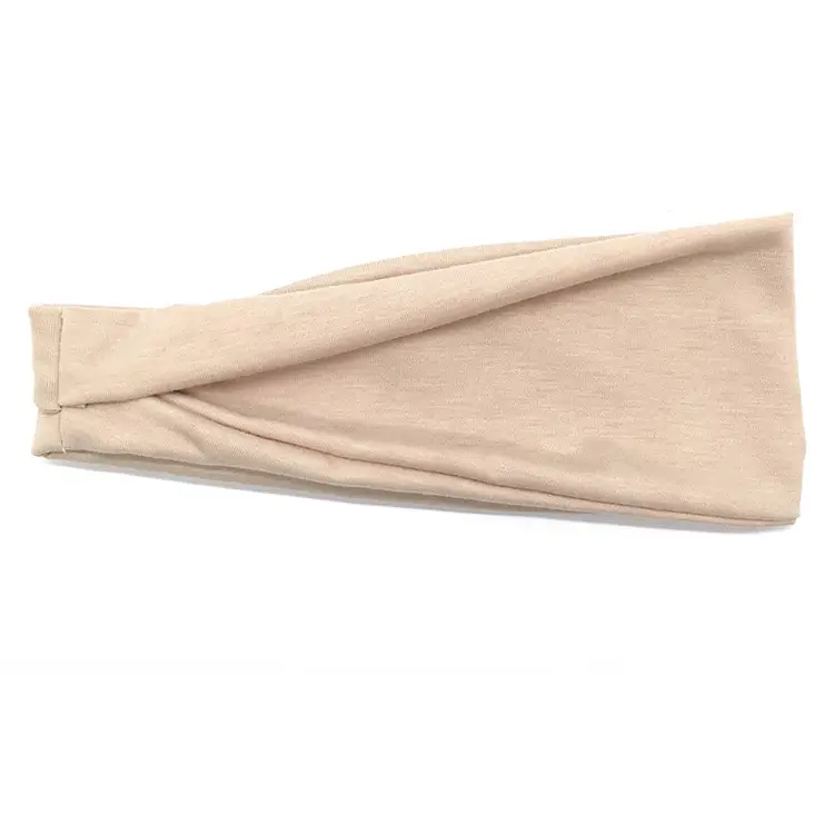 Men & Women Yoga Sweat Band Solid Color Stretch Cotton - Image 11