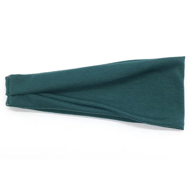 Men & Women Yoga Sweat Band Solid Color Stretch Cotton - Image 15