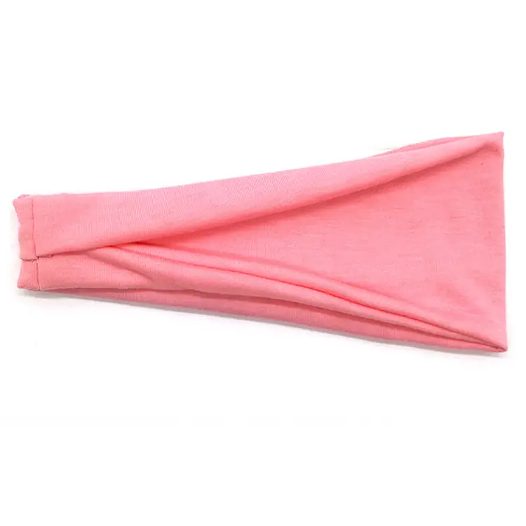 Men & Women Yoga Sweat Band Solid Color Stretch Cotton - Image 22