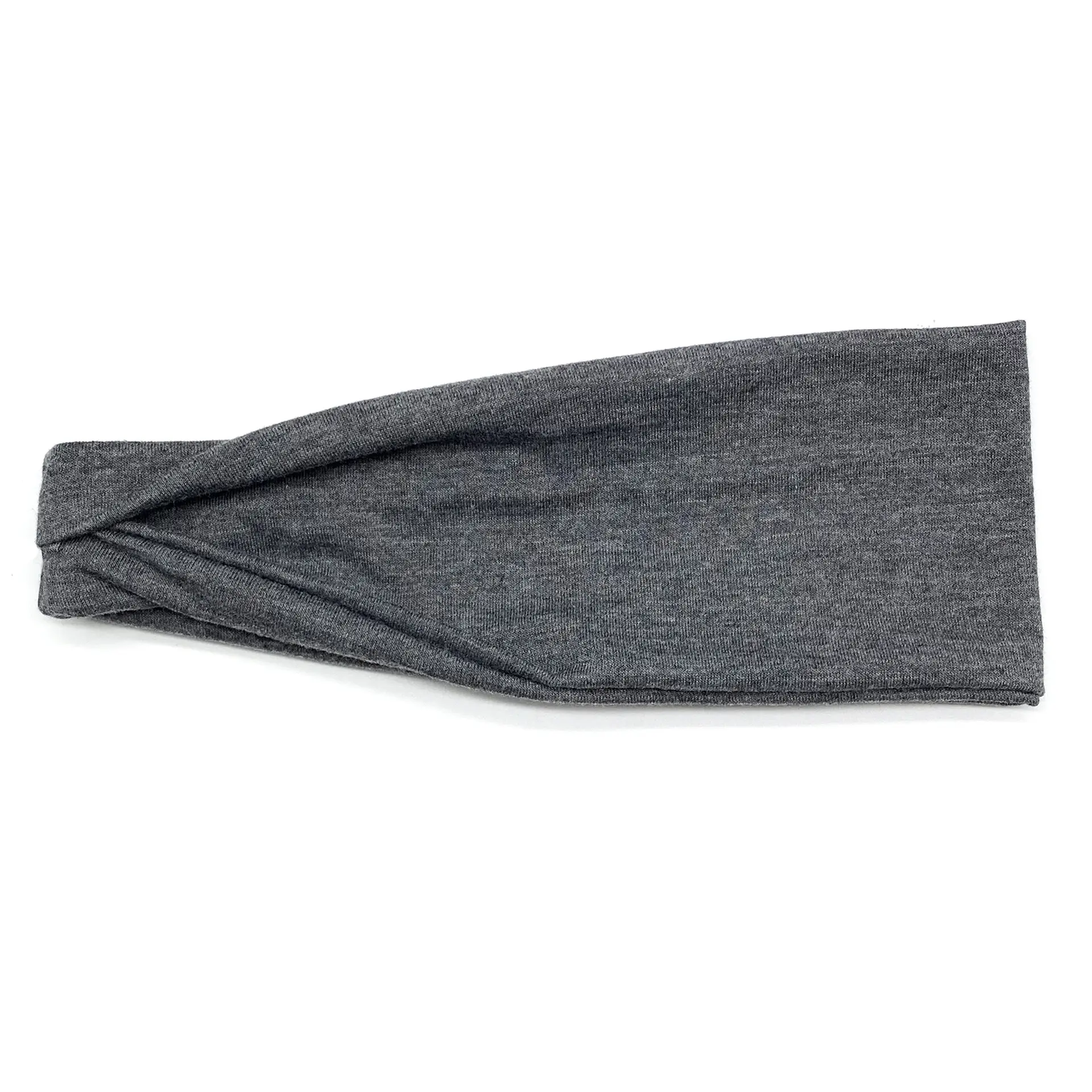 Men & Women Yoga Sweat Band Solid Color Stretch Cotton - Image 25